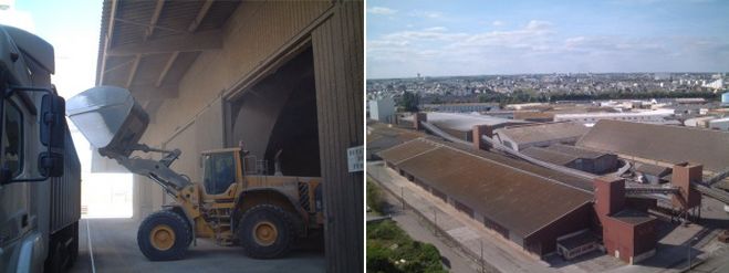 Stockage au port de Lorient