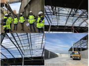 Chantier Unistock au port de commerce de Lorient